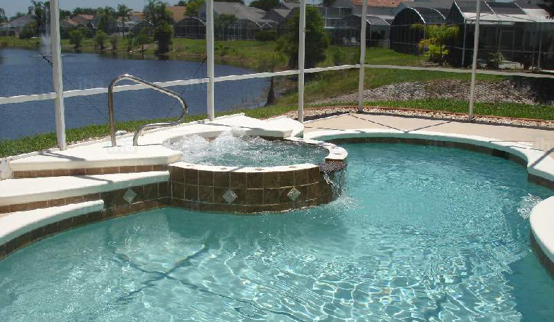 This is a picture of jacuzzi maintenance - Walnut Creek