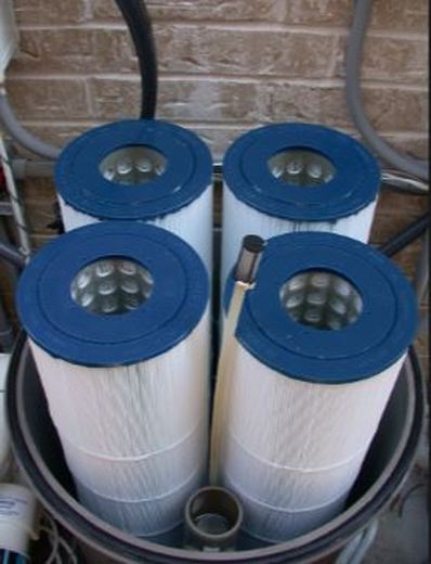 swimming pool filter cleaning